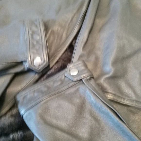 Brand Jonah High Rise Leather Pants Size 27 - Picture 8 of 11